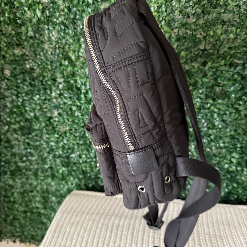 Marc Jacobs Black Quilted Backpack NWOT - Picture 4 of 7